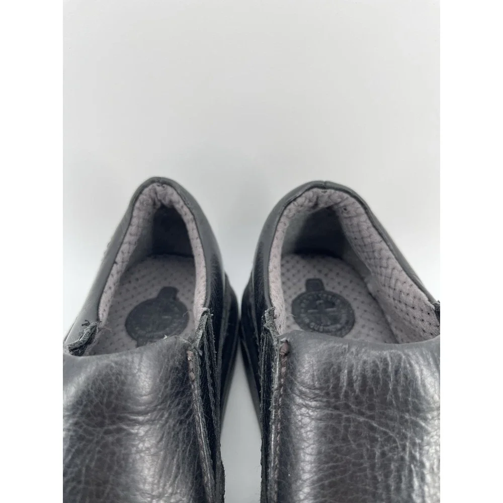 VTG Dr. Martens Neil‎ Slip On Shoes Men US 8 Black Leather Comfort Casual